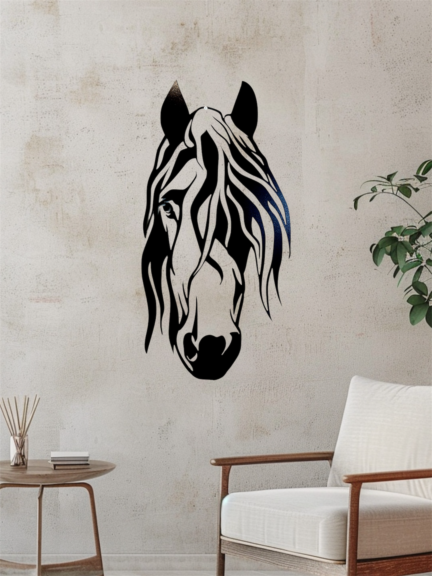 Horse Head Front Profile