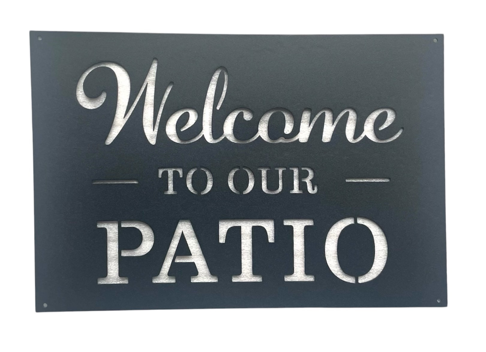Welcome to our Patio