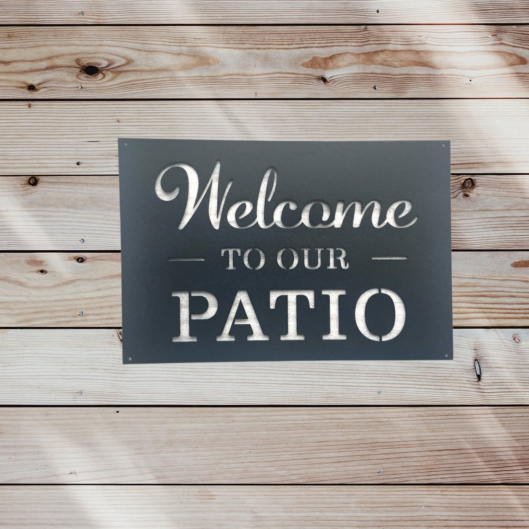 Welcome to our Patio