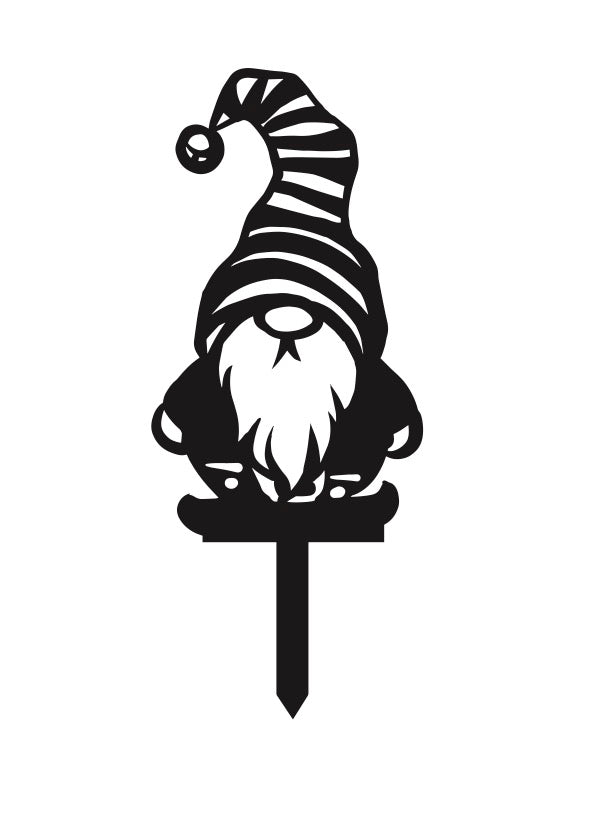 Garden Gnomes Striped Hat - MD Metalworx