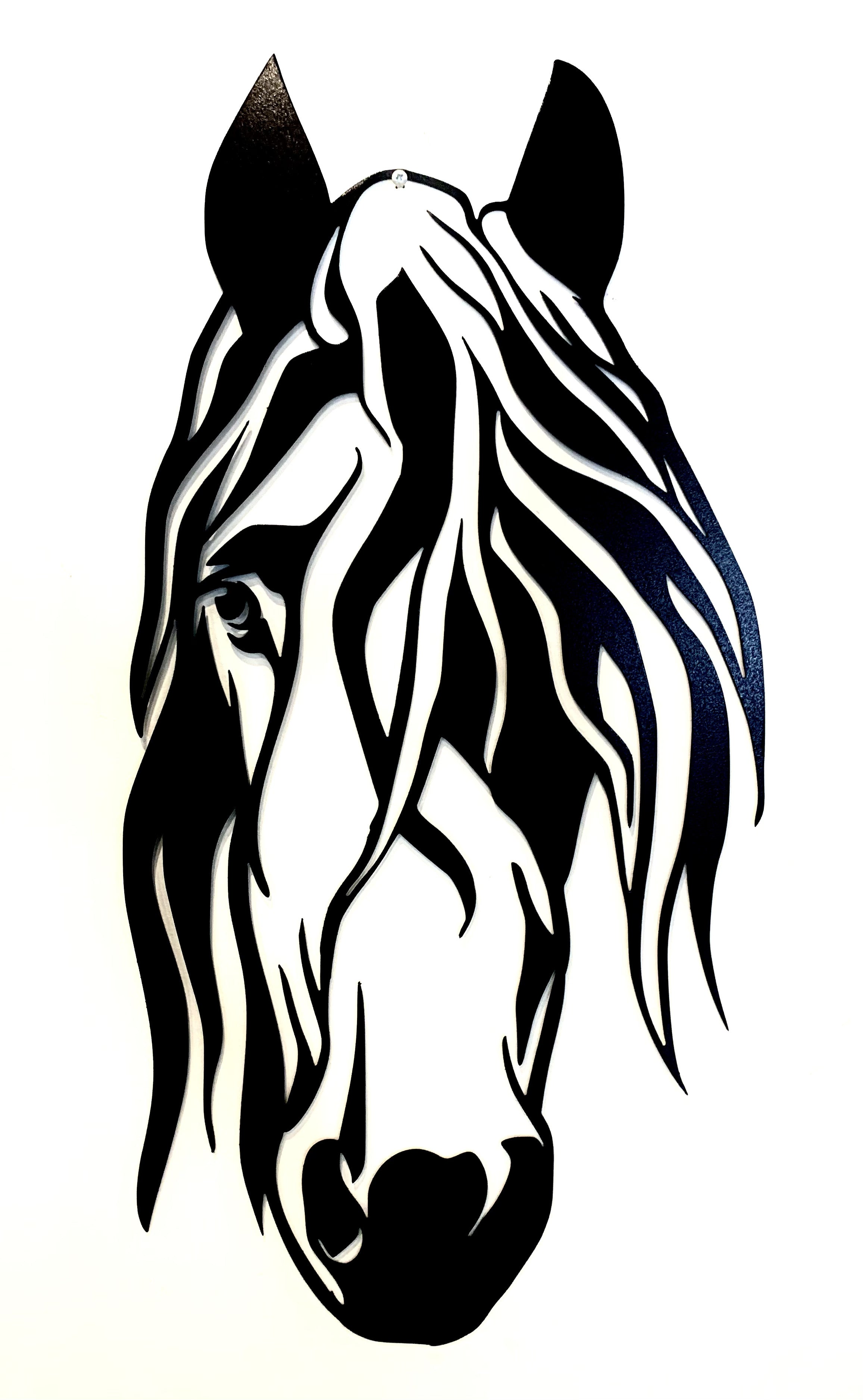 Horse Head Front Profile
