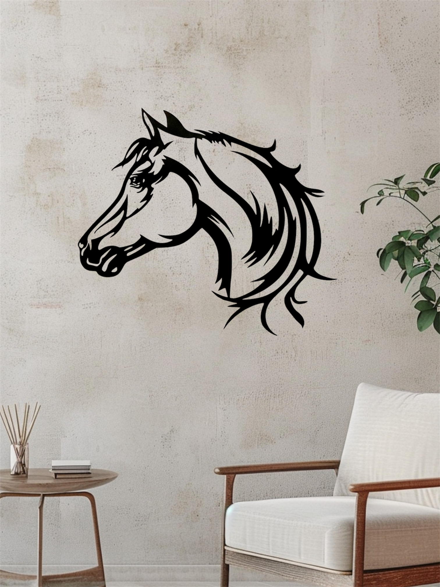 Horse Head Side Profile - MD Metalworx